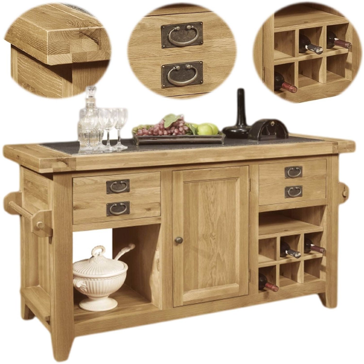 panama-solid-rustic-oak-kitchen-island-unit